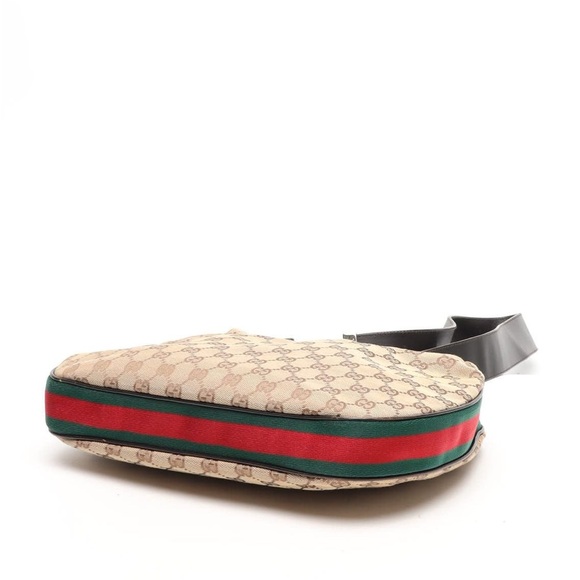 Gucci GG Supreme Web Attache Large Shoulder Bag - Picture 4 of 9